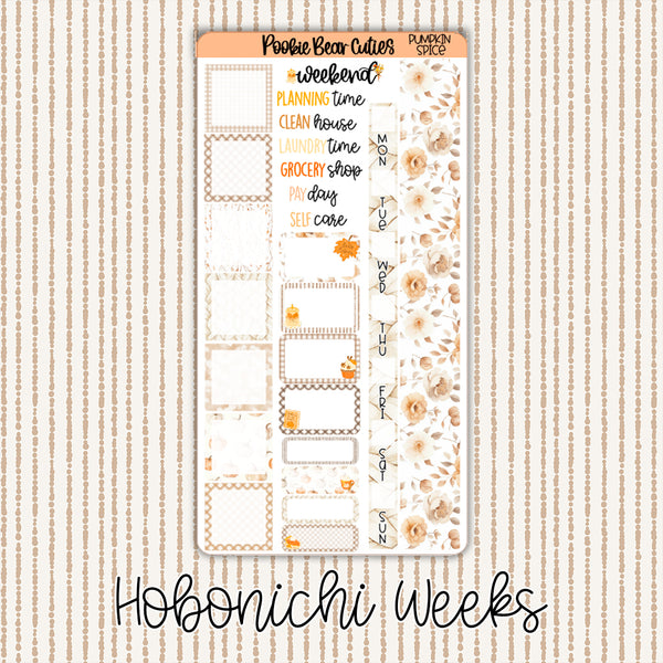 Hobo Weeks | Pumpkin Spice