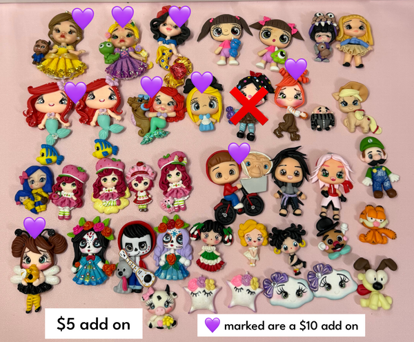 Clays for Decoden