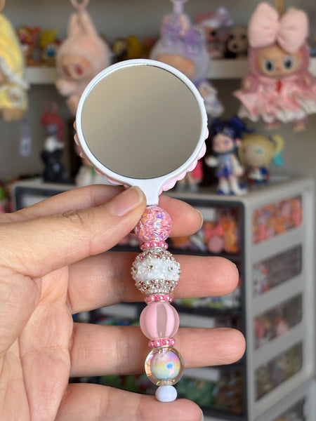 Custom Decoden Beaded Mirror