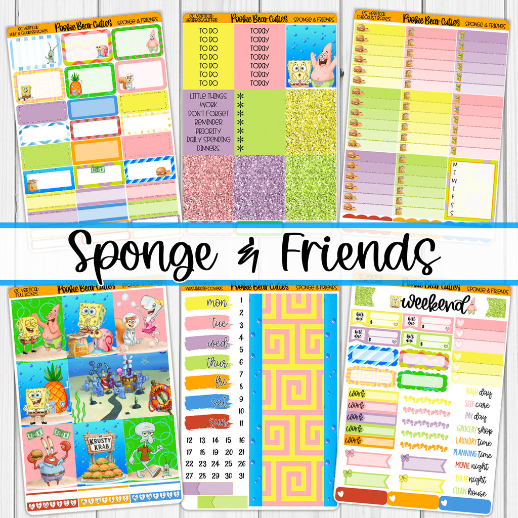 Sponge & Friends | Weekly Kit