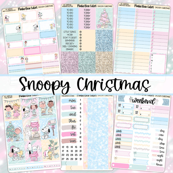 Snoopy Christmas| Weekly Kit