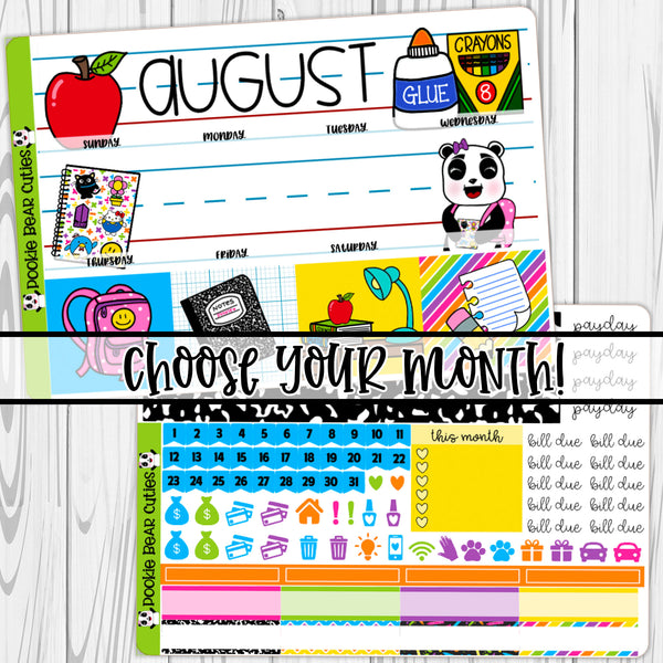 Monthly | Back to School