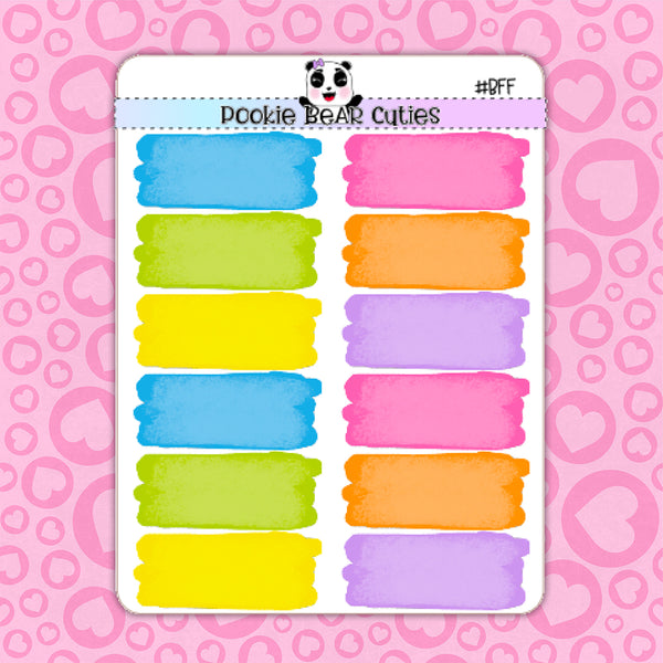 #BFF | Watercolor Swatches