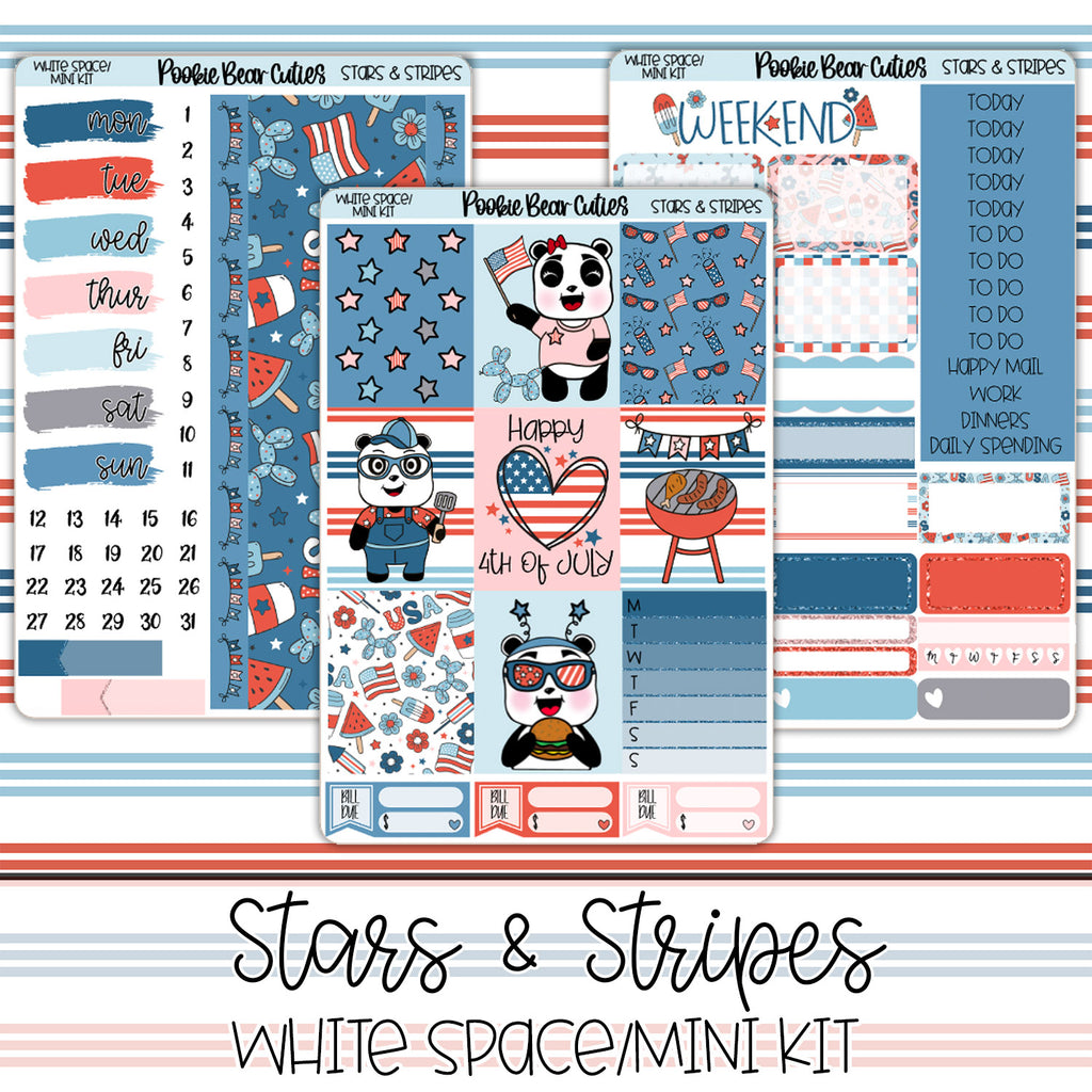 Stars & Stripes | White Space Kit