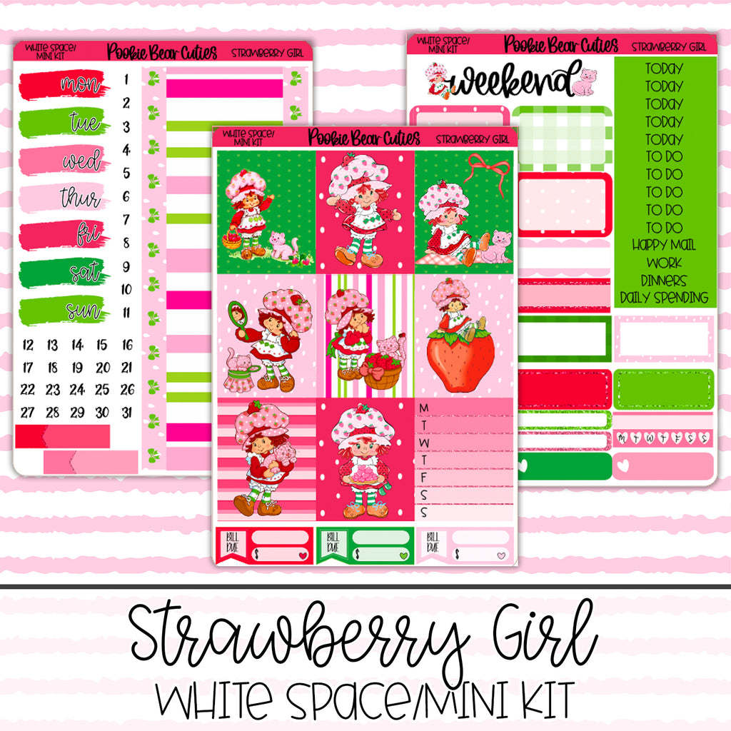Strawberry Girl | White Space Kit