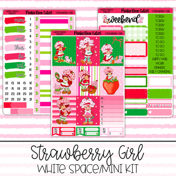 Strawberry Girl | White Space Kit