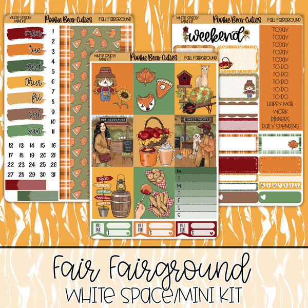 Fall Fairground | White Space Kit