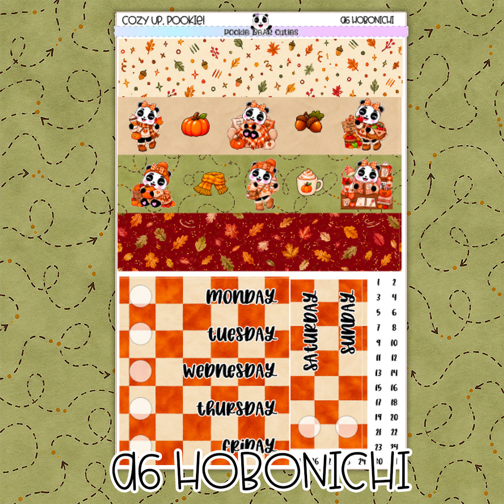 A6 Hobonichi | Cozy Up, Pookie