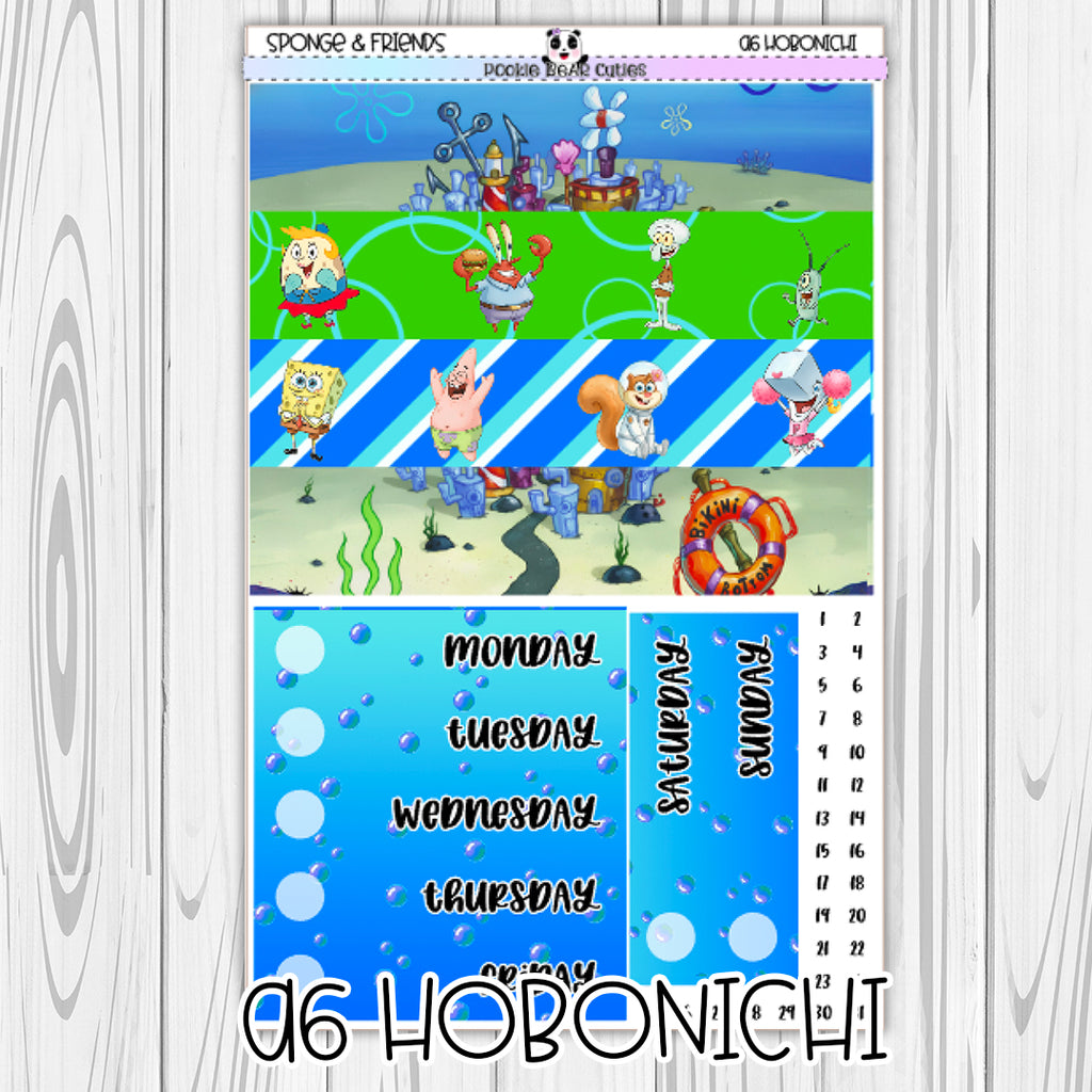 A6 Hobonichi | Sponge & Friends