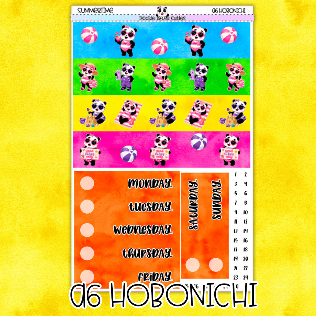 A6 Hobonichi | Summertime