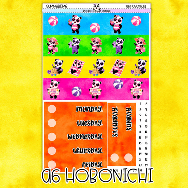 A6 Hobonichi | Summertime