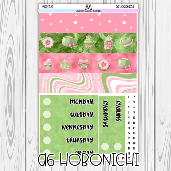 A6 Hobonichi | Matcha