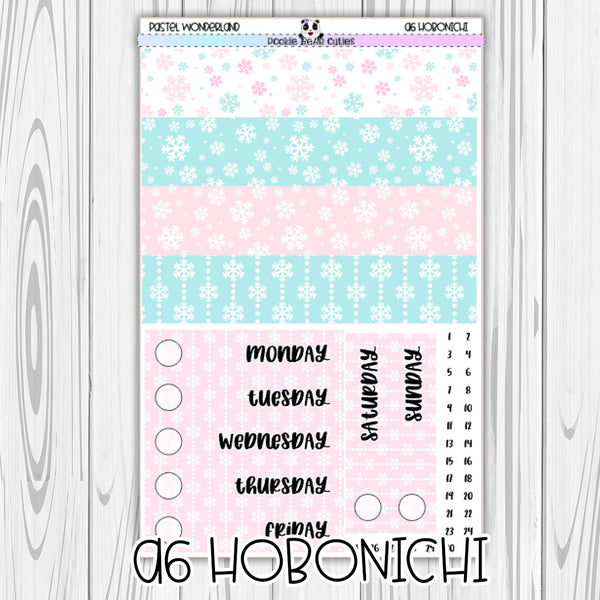 A6 Hobonichi | Pastel Wonderland