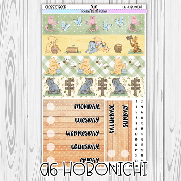 A6 Hobonichi | Classic Bear