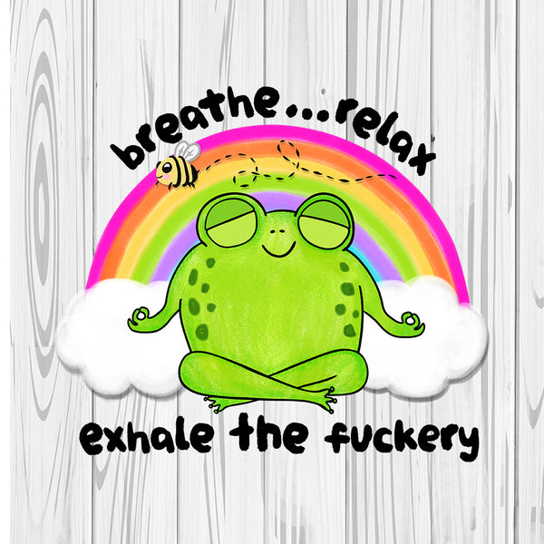 Die Cut | Breathe... Relax