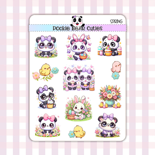 Spring Deco Stickers – Pookie Bear Cuties
