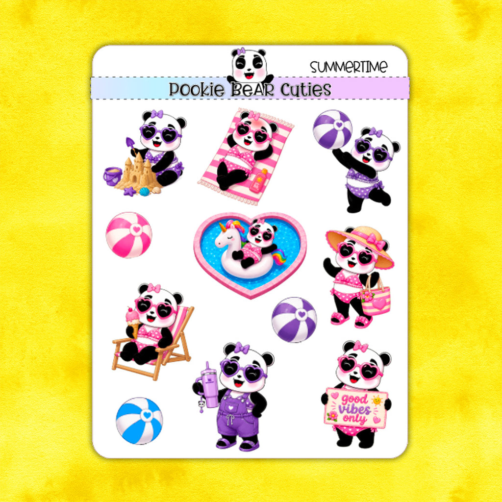 Summertime Deco Stickers