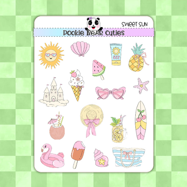 Sweet Sun Deco Stickers