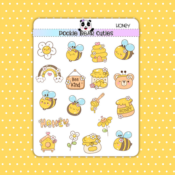 Honey Deco Stickers