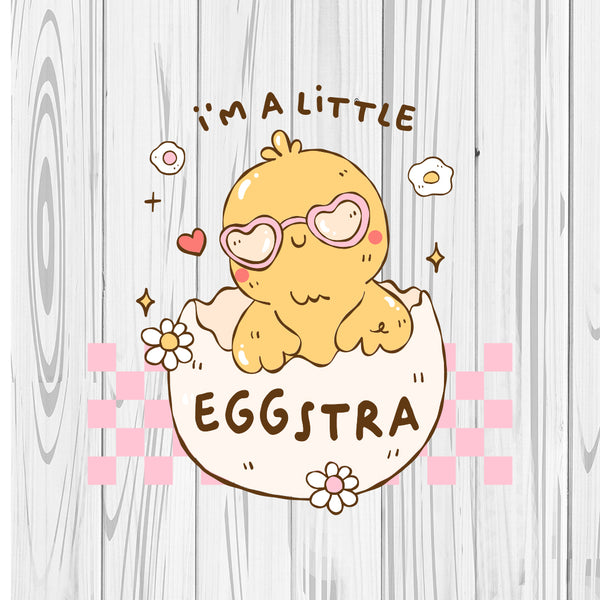 Die Cut | I'm a Little Eggstra