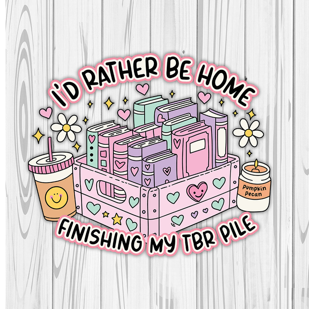 Die Cut | I'd Rather Be Home