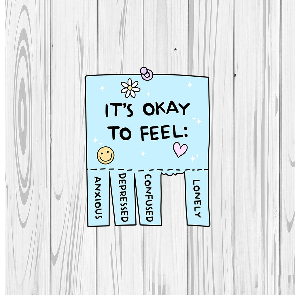 Die Cut | It's Okay To Feel