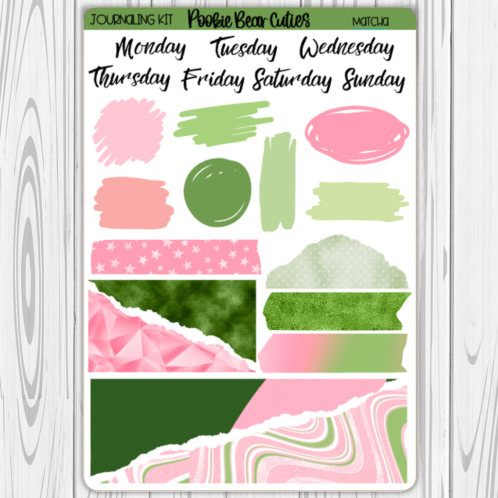 Journaling Kit | Matcha