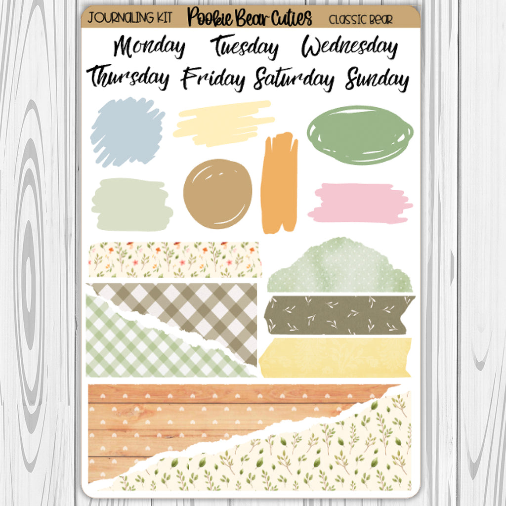 Journaling Kit | Classic Bear