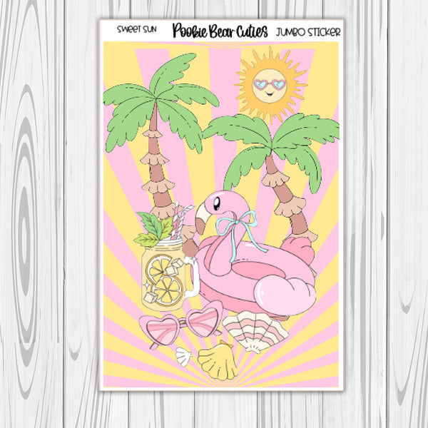 Sweet Sun  | Jumbo Sticker