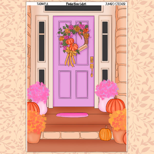 Thankful | Jumbo Stickers