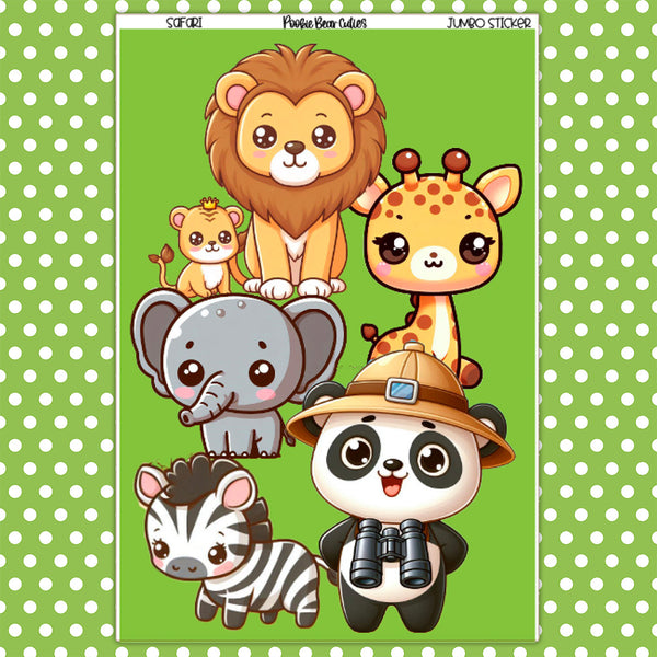 Safari | Jumbo Stickers