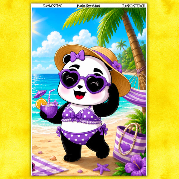 Summertime  | Jumbo Sticker