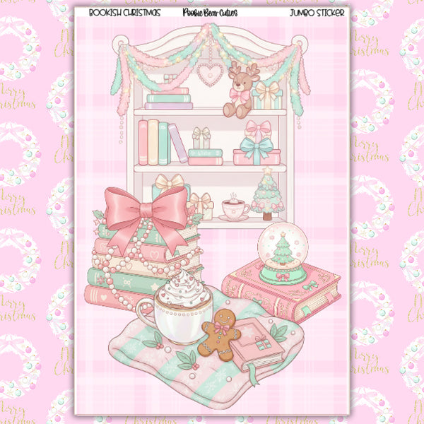 Bookish Christmas | Jumbo Sticker
