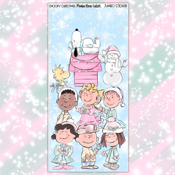 Snoopy Christmas| Jumbo Stickers