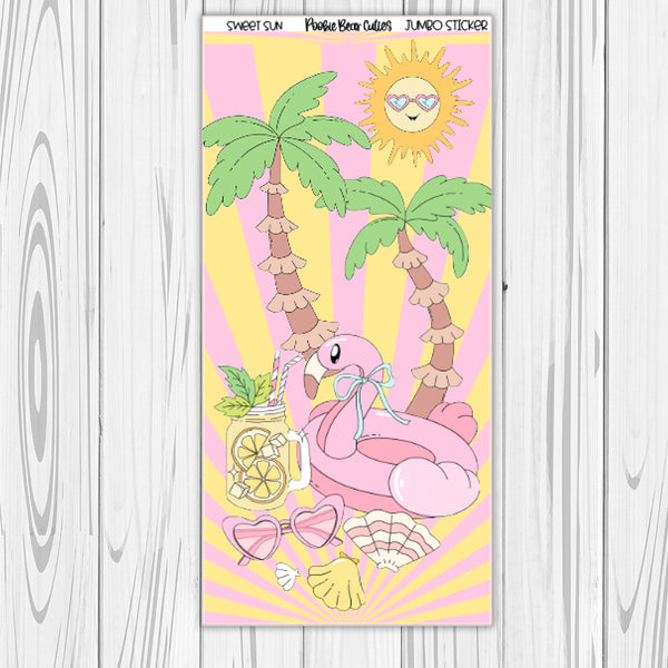 Sweet Sun  | Jumbo Sticker