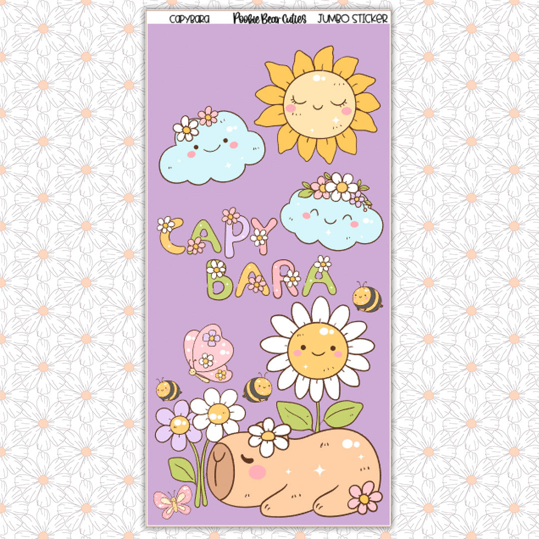 Capybara | Jumbo Sticker
