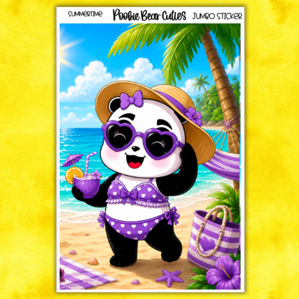 Summertime  | Jumbo Sticker