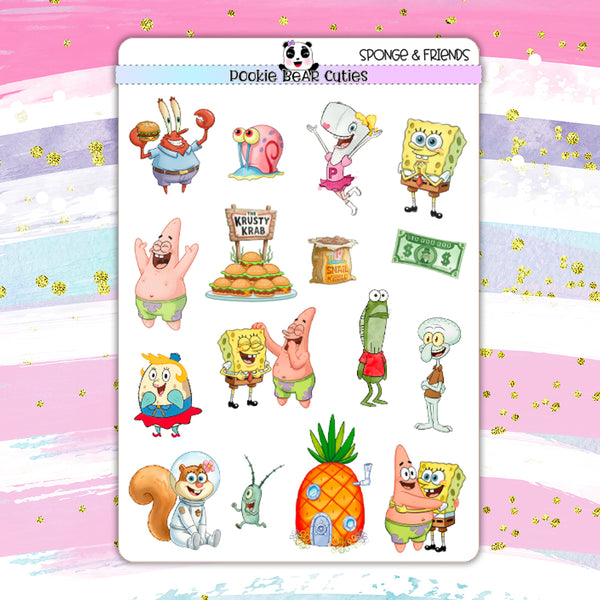 Large Deco | Sponge & Friends