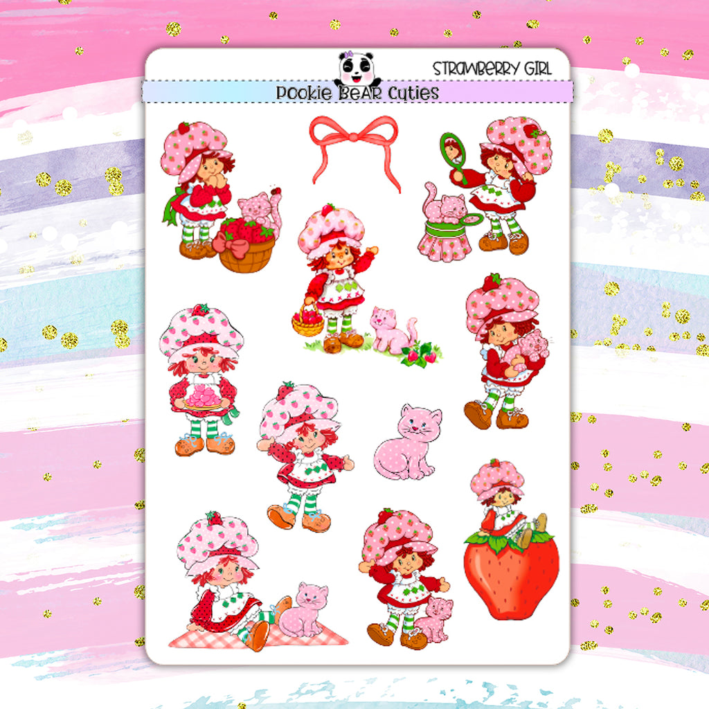 Large Deco | Strawberry Girl