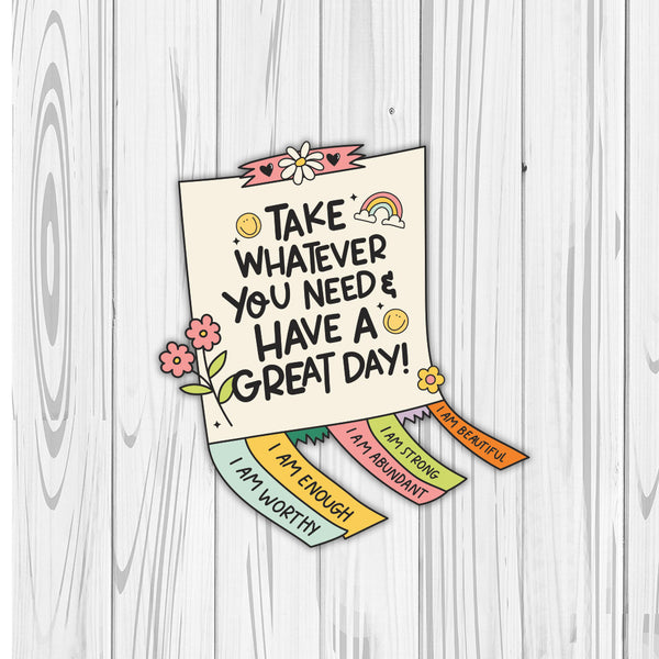 Die Cut | Daily Affirmations