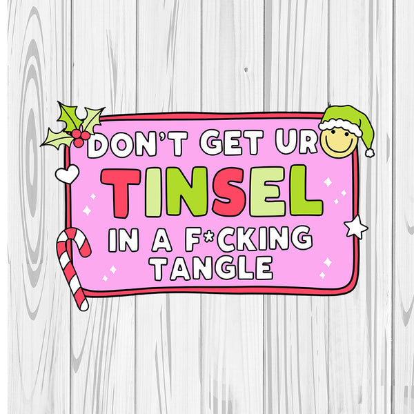 Die Cut | Tinsel in a Tangle
