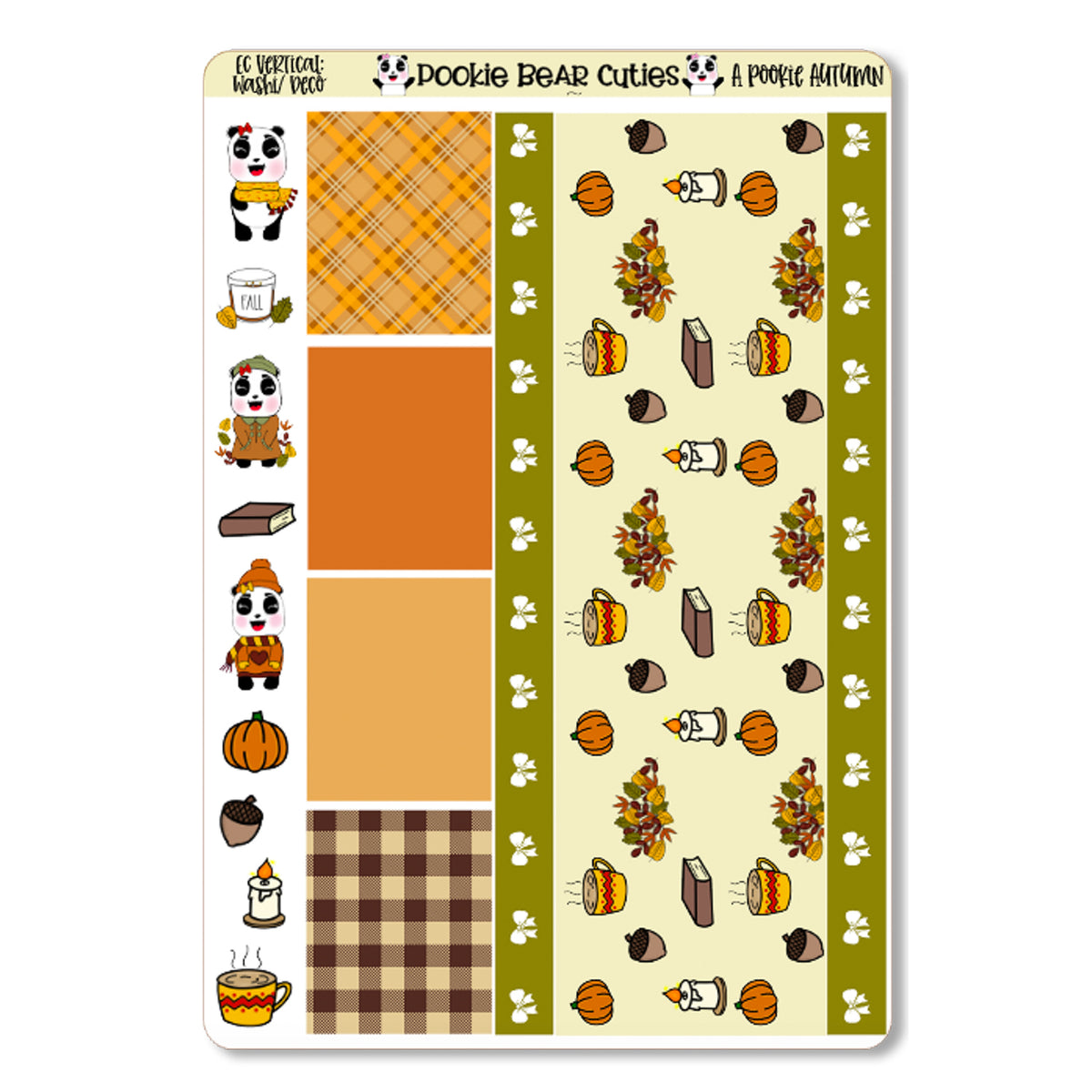 A Pookie Autumn Weekly Kit