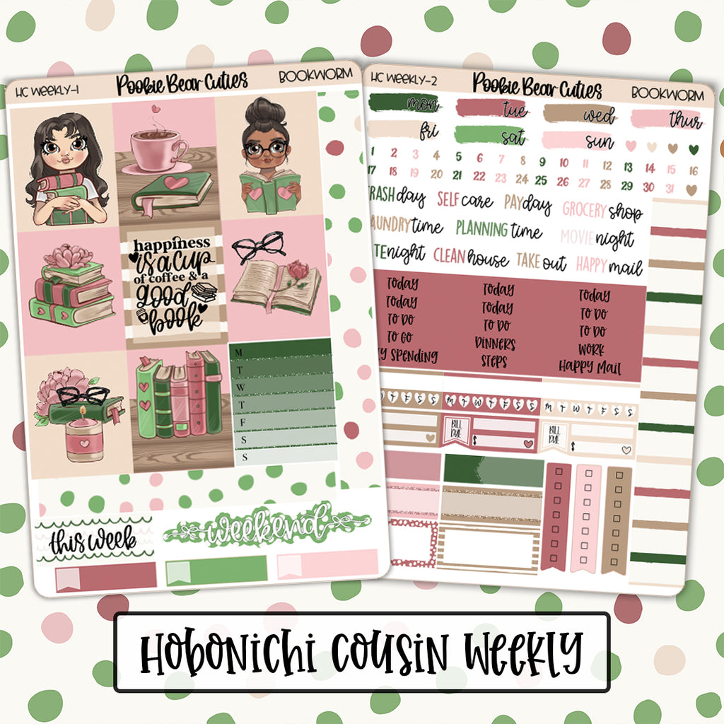 Hobonichi Cousin Weekly Kit | Bookworm