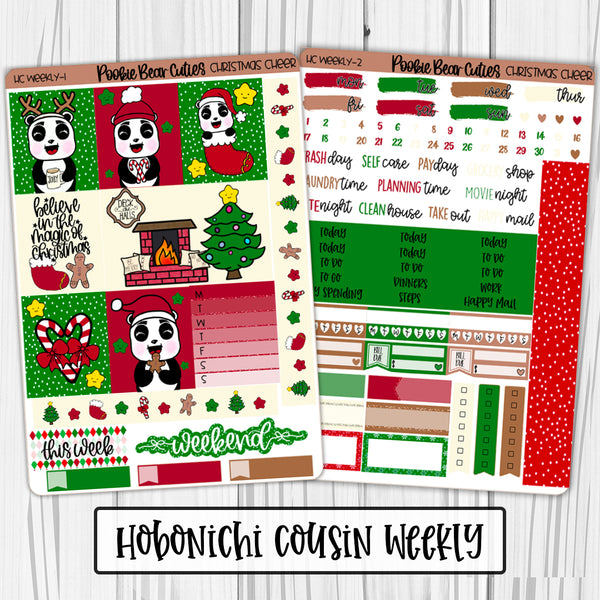 Hobonichi Cousin Weekly Kit | Christmas Cheer