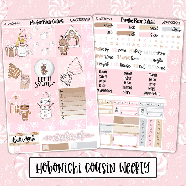 Hobonichi Cousin Weekly Kit | Gingerbread