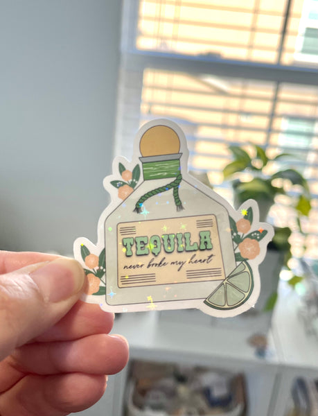 Tequila Never Broke My Heart | Die Cut