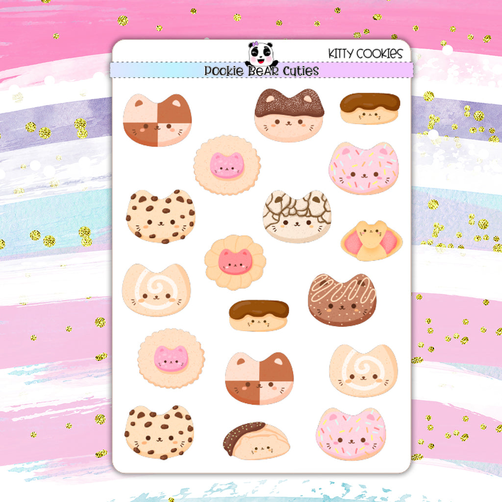 Large Deco | Kitty Cookies
