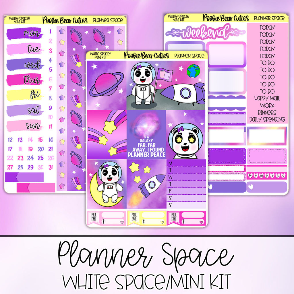 Planner Space | White Space Kit