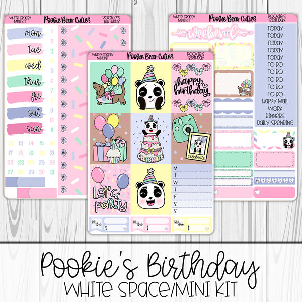 Pookie's Birthday | White Space Kit