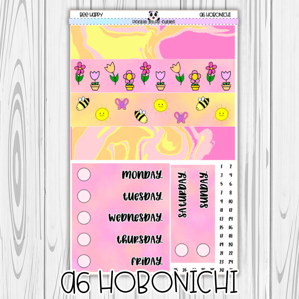 A6 Hobonichi | Bee Happy